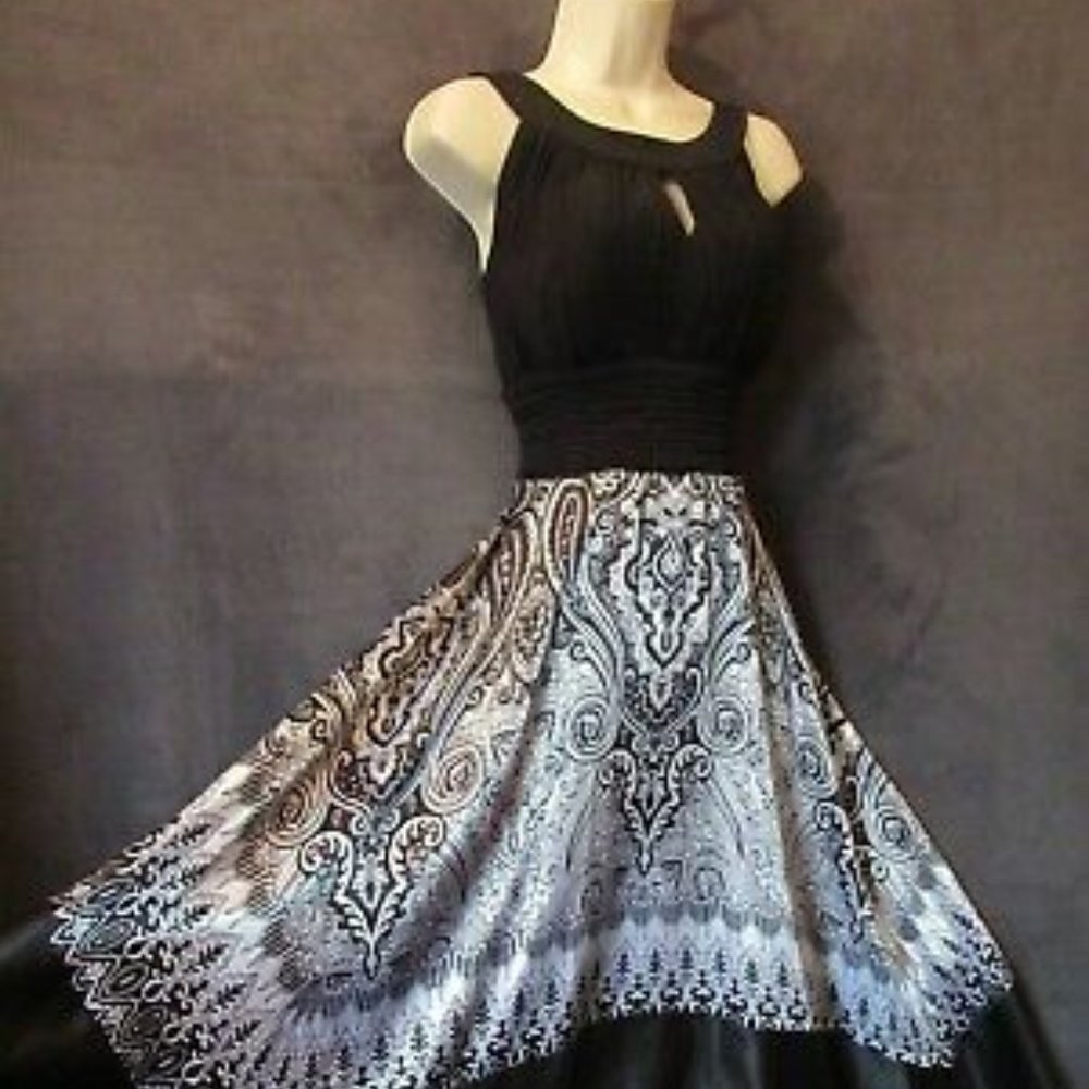 Adorable silk halter dress